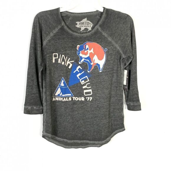 Lucky Brand Pink Floyd XS Animals Tour '77 Pig T-Shirt Tee Band Rock Concert - Picture 2 of 9